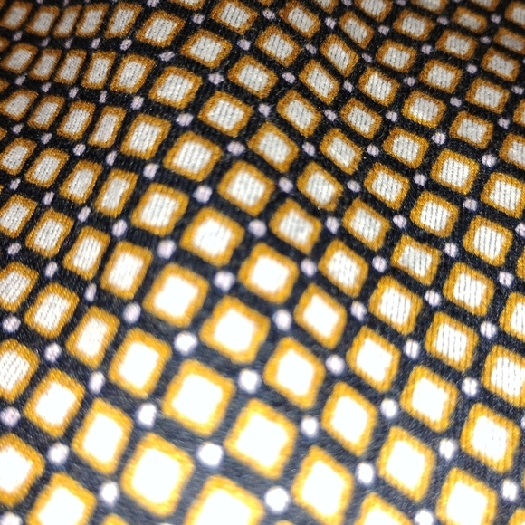 COTTON BLEND PATTERNED PANTS - Picture 2 of 6